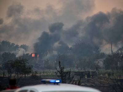 Пожар в Луганской области: в больнице остаются 16 пострадавших детей и 9 взрослых