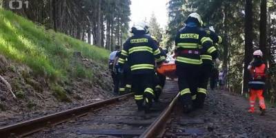 В Чехии лоб в лоб столкнулись два пассажирских поезда, есть жертвы (ФОТО)