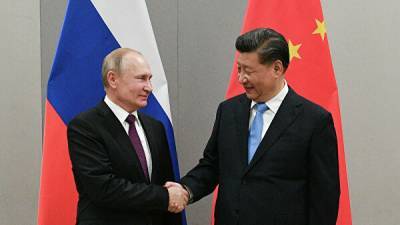 Си Цзиньпин — Путину: Ясно, что россияне поддерживают свое правительство