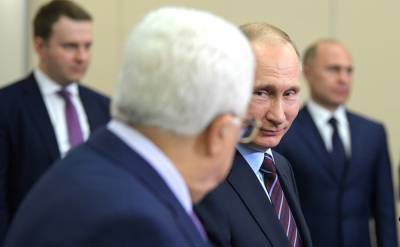 Путин и Аббас обсудили межпалестинское единство