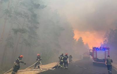 Появилась еще одна версия пожаров на Луганщине