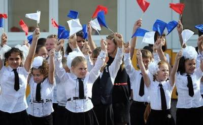 В России отказались от проведения традиционных школьных линеек 1 сентября