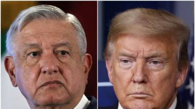 Трамп впервые проводит встречу с президентом Мексики
