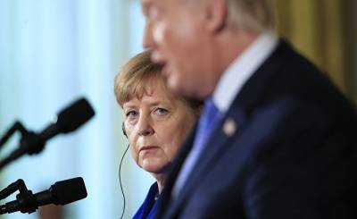 Жэньминь жибао: противостояние Меркель-Трамп усиливается