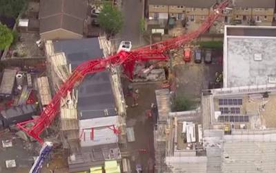 В Лондоне при падении строительного крана погибла женщина