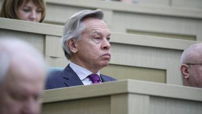 Пушков обратится в ОБСЕ из-за запрета вещания RT в Латвии и Литве