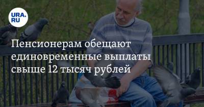Пенсионерам обещают единовременные выплаты свыше 12 тысяч рублей
