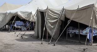 Обитатели лагеря в Кулларе критикуют принцип составления списков на выезд
