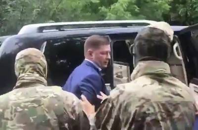Губернатор Хабаровского края Фургал был задержан около своего дома
