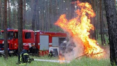 Ветер раздувает пламя: в Волгоградской области продолжается борьба с природными пожарами