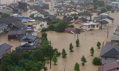 В Японии в результате ливней погибли более 60 человека