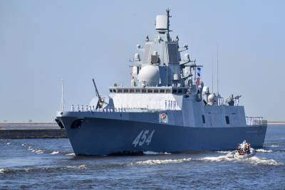 В Финском заливе состоялась тренировка перед Главным военно-морским парадом