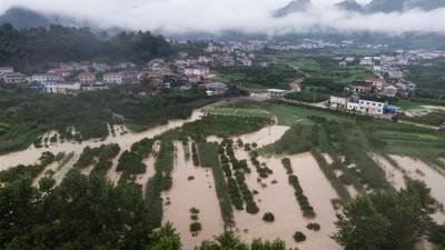 От наводнений в Китае пострадал 1 млн человек