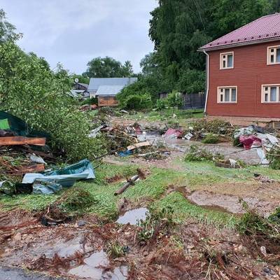 Начата проверка по факту подтопления домов из-за прорыва дамбы в Рузе