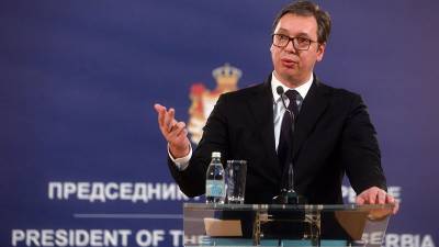 Президента Сербии шокировали беспорядки