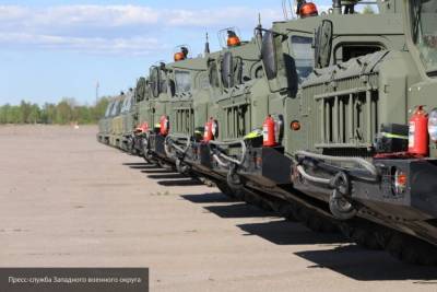 Военные РФ провели учения по ликвидации последствий применения оружия массового поражения