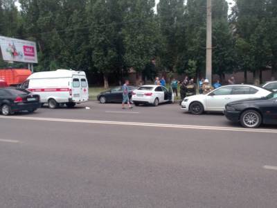 В Воронеже произошло ДТП с 6 авто: водителю стало плохо в пути
