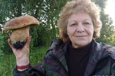 В Рязанской области нашли белый гриб весом в 750 граммов