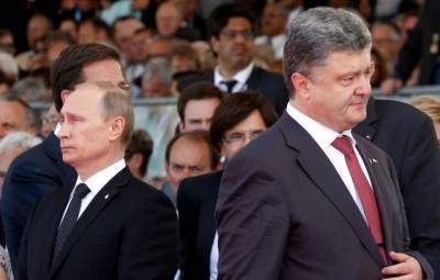 "Жму руку. Обнимаю". Деркач опубликовал запись разговора якобы Порошенко и Путина 2015 года