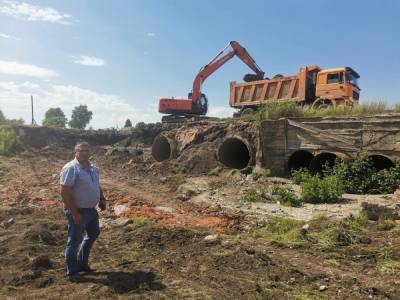 Реконструкция аварийной плотины началась в Первомайске