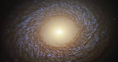 Hubble обнаружил необычную «пушистую» галактику