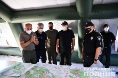 На Луганщине полиция продолжает выяснять обстоятельства возникновения пожаров