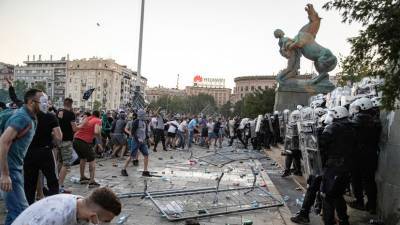 МИД назвал вбросом данные о «российском следе» в беспорядках в Сербии