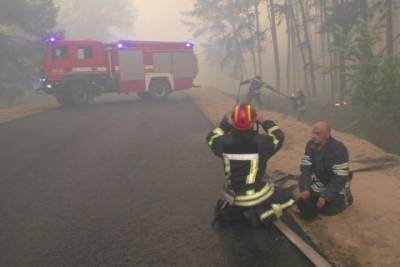 В Луганской области локализовали огромный лесной пожар