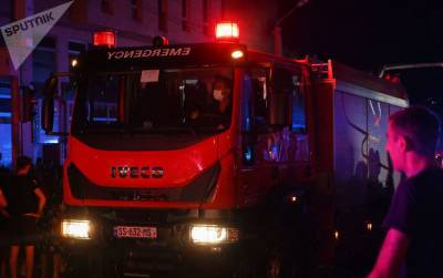 Во время пожара в Рустави погиб мужчина