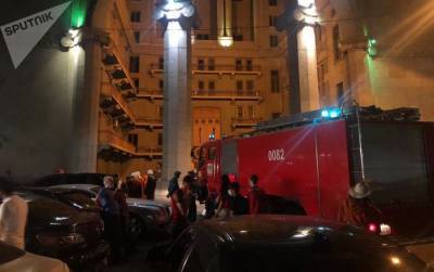 Зачем пять пожарных бригад приехали к зданию Оперного театра в Ереване? Ответили в МЧС