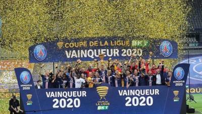 "Пари Сен-Жермен" стал обладателем Кубка французской лиги