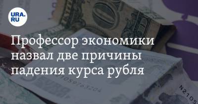 Профессор экономики назвал две причины падения курса рубля. Прогноз на второе полугодие 2020