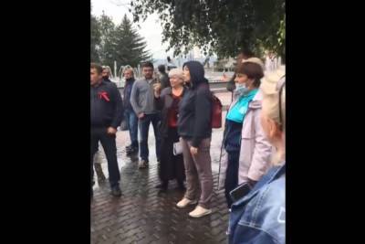 Красноярцы снова вышли на митинг в поддержку арестованного губернатора Хабаровского края