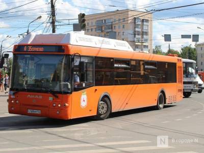 Движение городских автобусов изменится 2 августа в Нижнем Новгороде