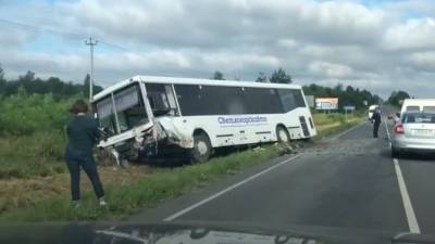 В ДТП с автобусом под Калининградом погиб человек