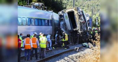 Крушение поезда в Португалии: два человека погибли, десятки получили травмы