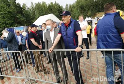 Губернатор Петербурга прибыл во Всеволожск на День Ленобласти