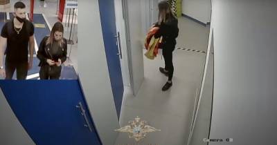 Калининградская полиция разыскивает подозреваемых в краже одежды из спортмагазина (видео)