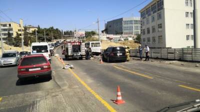 В Севастополе в ДТП с автобусом пострадали 14 человек