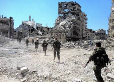 Сирийская армия наступает на боевиков на северо-западе