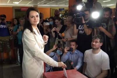 Тихановская обратилась к белорусским силовикам и своим избирателям