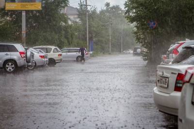 Очень сильные дожди с грозами пройдут в некоторых районах Забайкалья в начале недели