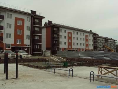 В Долинске строят жилье - sakhalin.info - Долинск - с. Сосновка