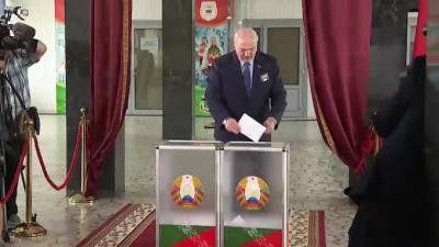 Exit poll показали победу Лукашенко на выборах 79,7% голосов