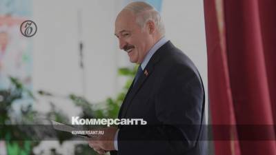ЦИК Белоруссии: Лукашенко набрал 80,23%, Тихановская — 9,9%