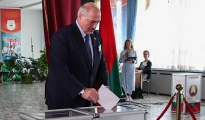 Предварительные результаты голосования: Лукашенко — 80,23%, Тихановская — 9,9%