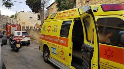 Мужчина сгорел в жилом доме в Иерусалиме