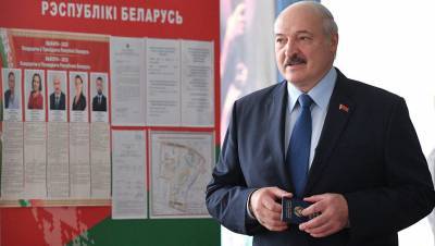 Лукашенко набирает 80,23% на выборах президента Белоруссии