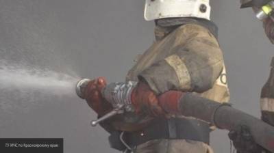 Пожарные ликвидировали возгорание в офисе в Московской области