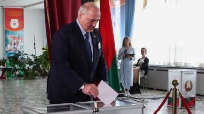 Александр Лукашенко выиграл выборы в Белоруссии